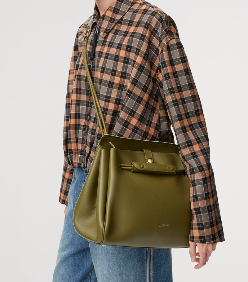 LOEWE large leather Madrid shoulder bag (British brand)