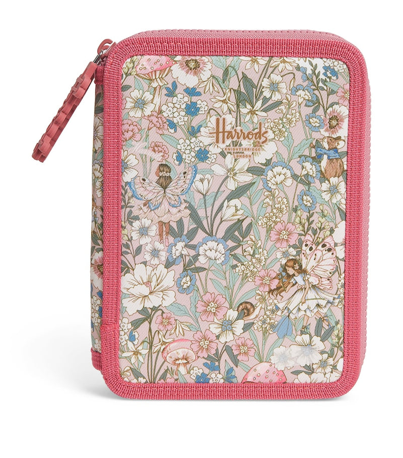 Harrods Woodland Fairy pencil case with crayons and notebook, UK version