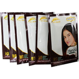 Herbal henna powder hair colour dark brown, UK version