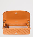 Jimmy Choo Curve quilted leather chain wallet - British product
