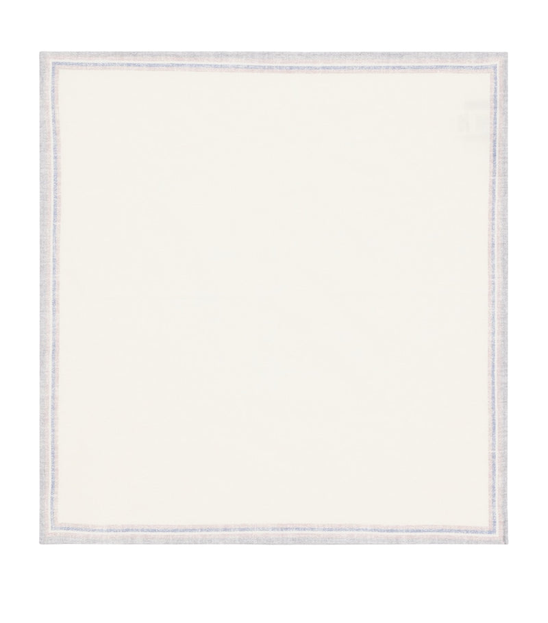 Eleventy pocket square pastel stripe 33cm, UK version