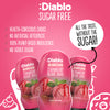 Diablo no added sugar strawberry dessert sauce 355g pack of 5, UK version