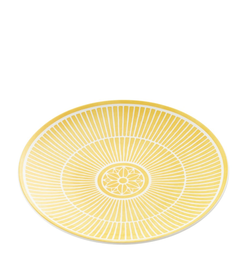 Christofle Malmaison Riviera porcelain dessert plate 21cm, imported from the UK