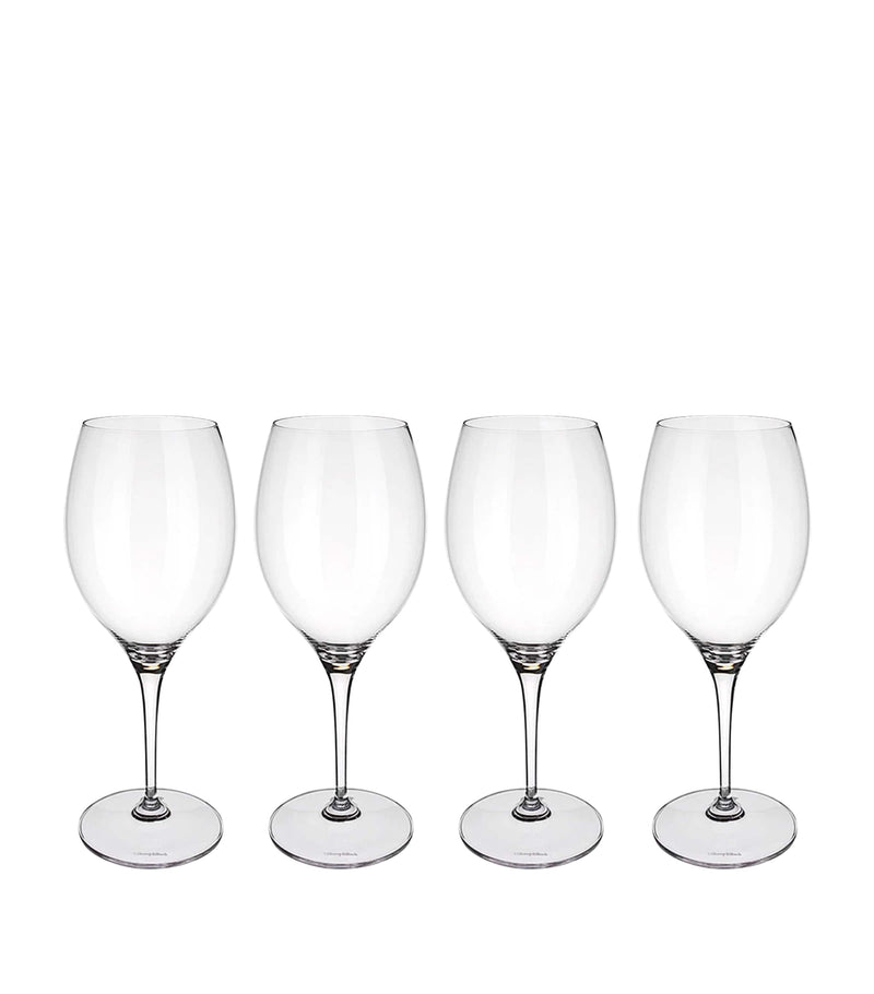 Villeroy & Boch Bordeaux wine goblets set of 4, 200ml (British brand)