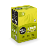Holland & Barrett Hunter & Gather Restore Electrolytes Lemon & Lime Electrolyte Powder Sachets 30 x 5.1g- Buy online at McGrocer