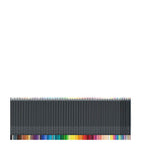 Faber-Castell Black Edition colour pencil roll with 72 pencils - British product