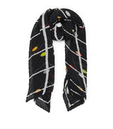 Harrods Issey Miyake Pleats Please Crossing Dots Scarf 146cm x 44cm- Buy online at McGrocer