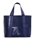 Harrods medium cotton logo tote bag, UK version