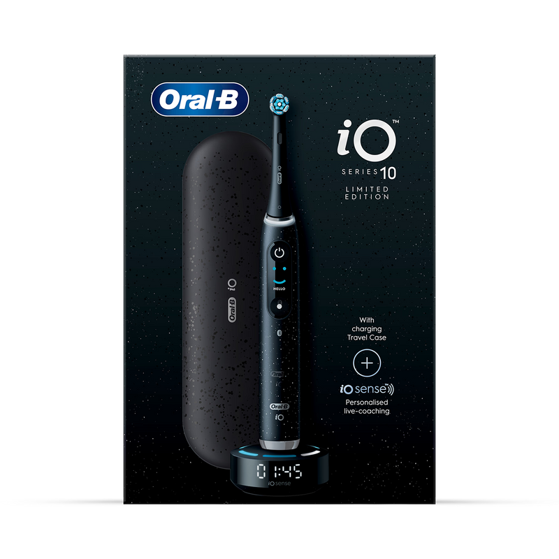 Oral-B electric toothbrush iO 10 Cosmic Black, imported from the UK