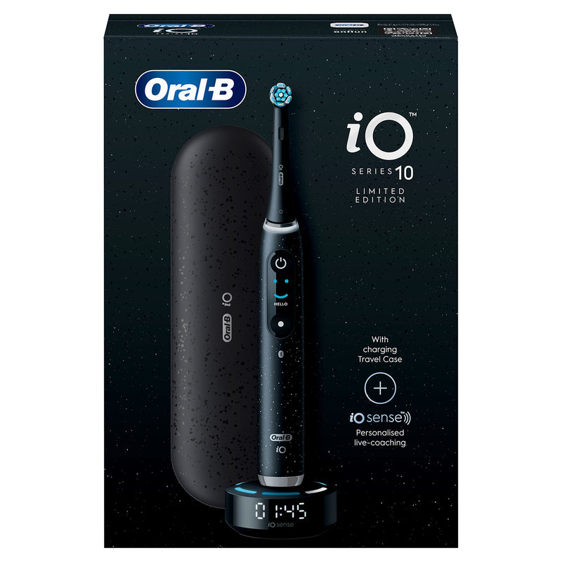 Oral-B electric toothbrush iO 10 Cosmic Black, imported from the UK