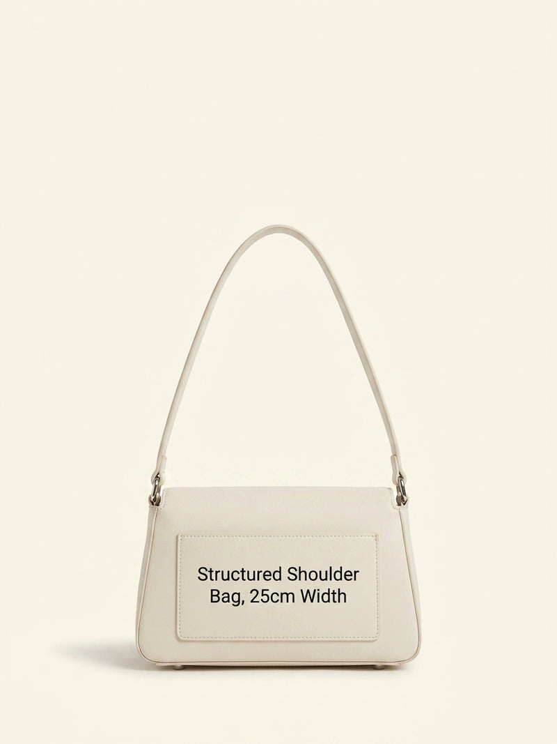 Vivienne Westwood Small Hazel handbag white, imported from the UK