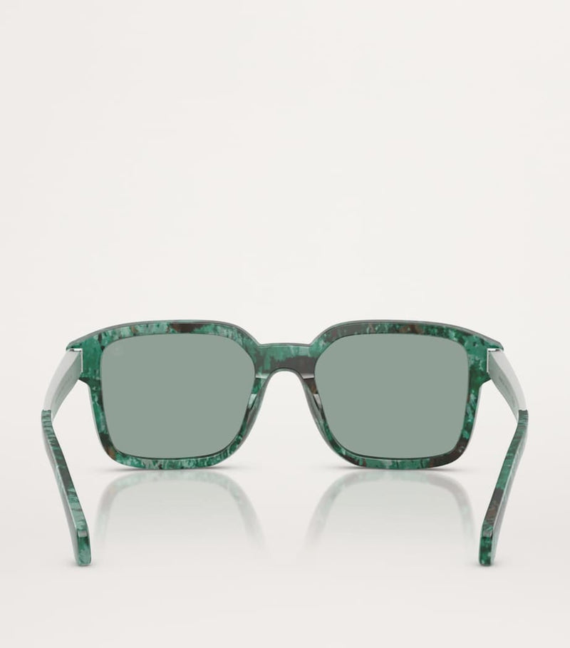 Moncler Quaderna acetate sunglasses, imported from the UK