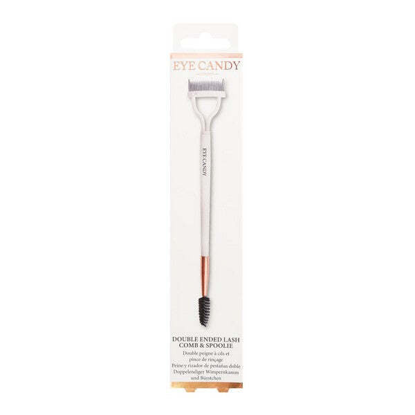 Double ended lash comb and spoolie beauty tool - British product