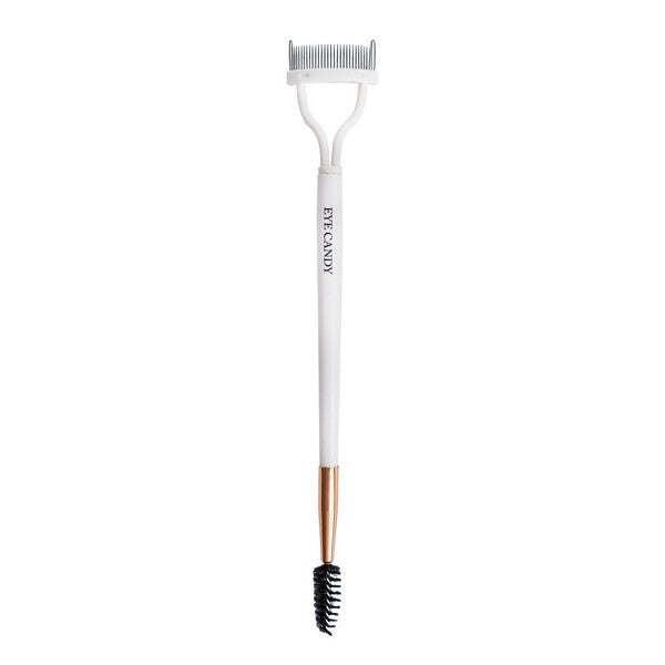 Double ended lash comb and spoolie beauty tool - British product