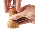 Peugeot olive wood salt pepper mill set 10cm, imported from the UK