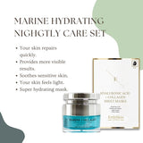ErthSkin Marine Collagen Night Cream and Mask Set 50ml - British product