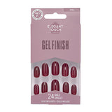 Superdrug Elegant Touch False Nails Black Cherry Press-On Kit- Buy online at McGrocer