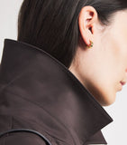 Suzanne Kalan yellow gold hoop earrings, imported from the UK