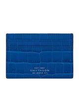 Harrods Smythson Leather Mara Flat Card Holder- Buy online at McGrocer