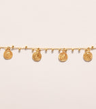 Hermina Athens gold-plated Athena charm necklace, UK version