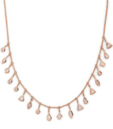 Harrods Jacquie Aiche Rose Gold and Diamond Shaker Necklace- Buy online at McGrocer