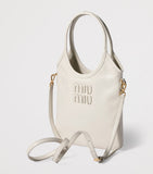 Miu Miu small leather Ivy top-handle bag H24cm, UK version