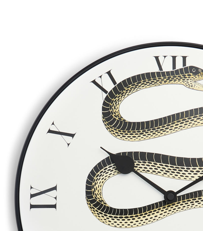 Fornasetti Peccato Originale wall clock 36.5cm, imported from the UK