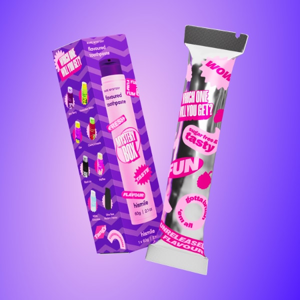 Hismile Mystery Box Oral Care Toothpaste Set, UK version