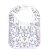 Harrods Atelier Choux x Caitlin Wilson Toile de Jouy Organic Cotton Baby Bib- Buy online at McGrocer