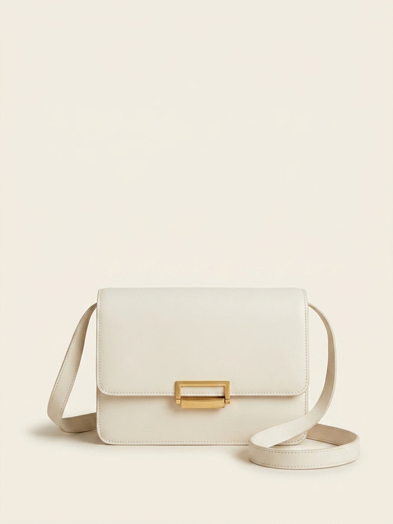 Gucci grey leather GG torchon ring shoulder bag, imported from the UK