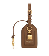 Harrods Dolce&Gabbana Leather Logo Keychain- Buy online at McGrocer