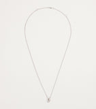 Engelbert White Gold and Pavé Diamond Legacy Knot Necklace
