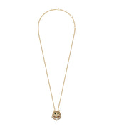 Harrods Boucheron Wladimir the Cat Yellow Gold, White Gold and Diamond Necklace- Buy online at McGrocer