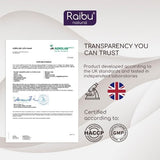 RAIBU resveratrol supplement 60 capsules, UK version