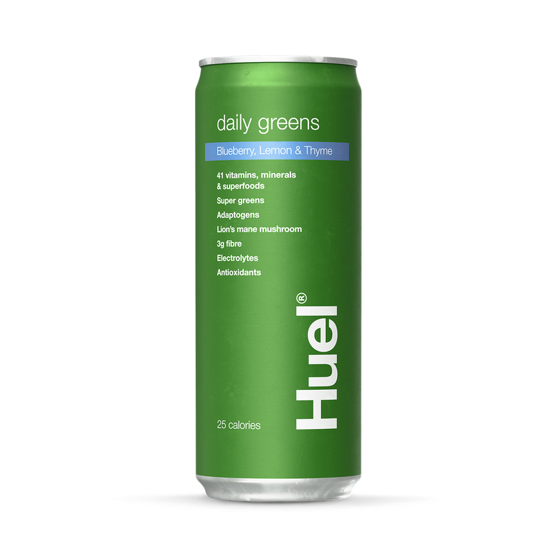 Huel Daily Greens blueberry lemon thyme 330ml - British product