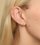 Astrid & Miyu heart huggie earrings, UK version