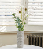 O.W.London Tall Bone China Maze Vase 22.5cm, imported from the UK