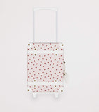Olli Ella ladybug print See-Ya suitcase, imported from the UK