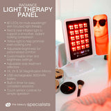 Rio light therapy panel with 80 LEDs, imported from the UK