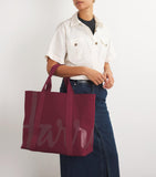 Harrods large cotton logo tote bag, UK version
