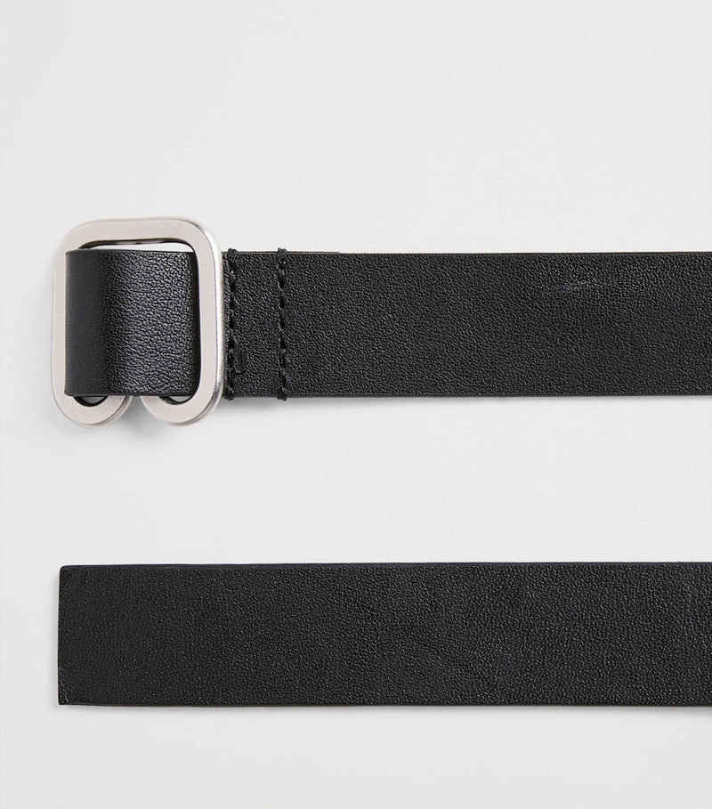 Issey Miyake leather Fork belt 2.5cm, imported from the UK