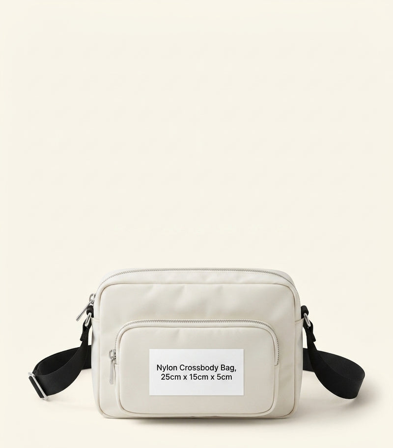 Prada Re-Nylon shoulder bag with leather trims - British product
