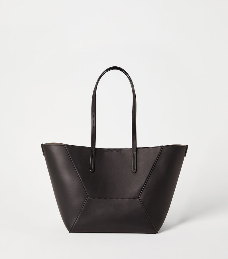 Brunello Cucinelli small calfskin BC Duo tote bag - British product