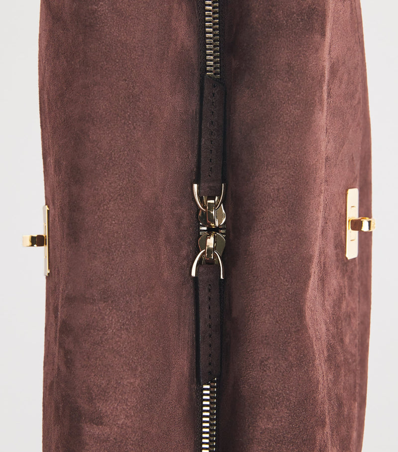 Sandro Paris suede handbag Le Grand Bazaar (British brand)