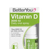 BetterYou D3000 Vitamin D oral spray peppermint 15ml - British product