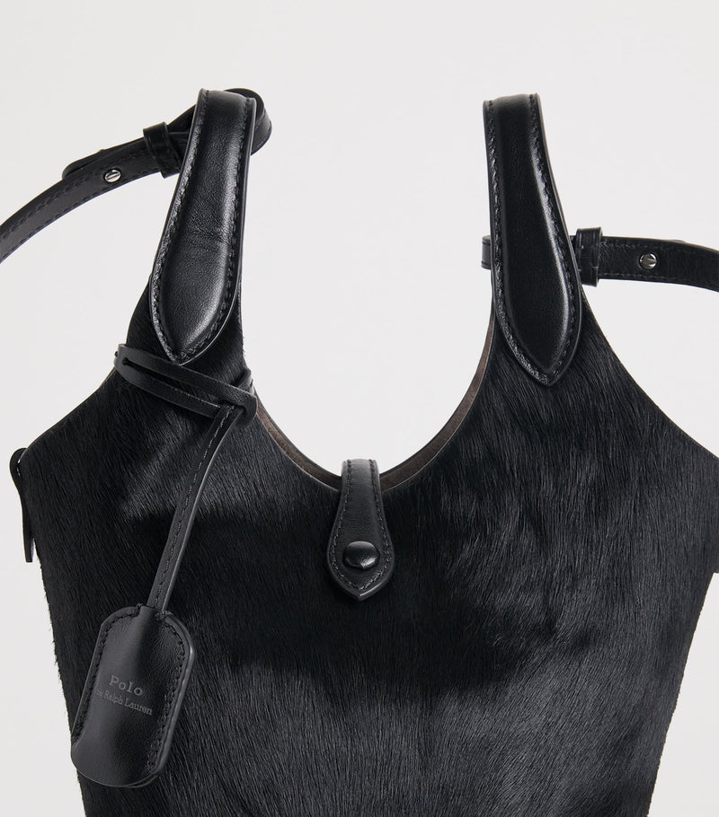Polo Ralph Lauren small haircalf cross-body bag, imported from the UK