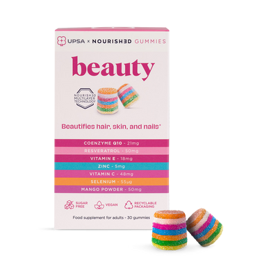 Holland & Barrett UPSA x Nourished 7 in 1 Beauty Multivitamin Gummies 30 Gummies- Buy online at McGrocer