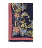 Etro wool-blend paisley scarf, imported from the UK