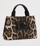 Dolce&Gabbana kids leopard print top-handle bag - British product