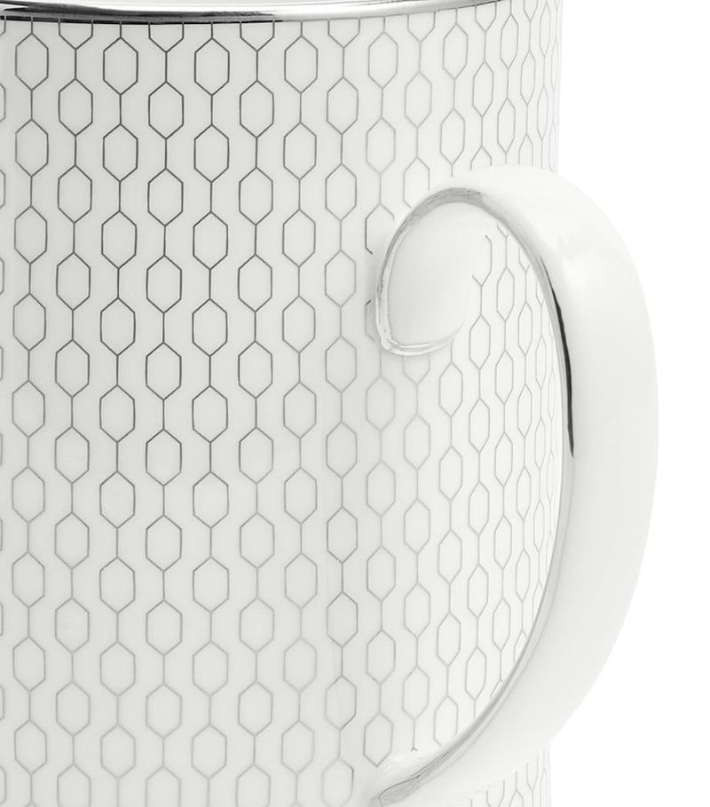 Wedgwood Gio Platinum dinnerware set of 16 pieces (British brand)